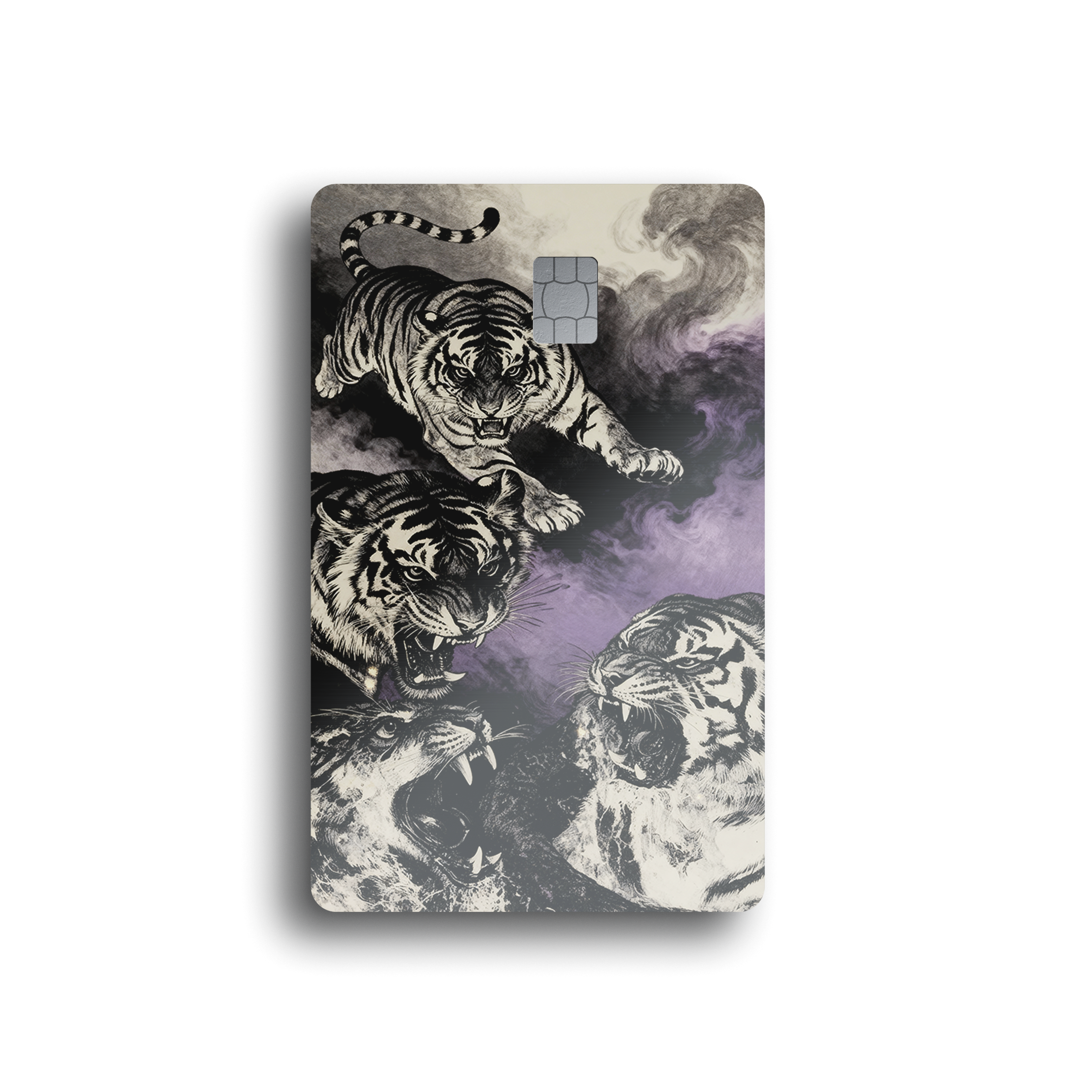 Mystic Spirit Tigers Card Skin